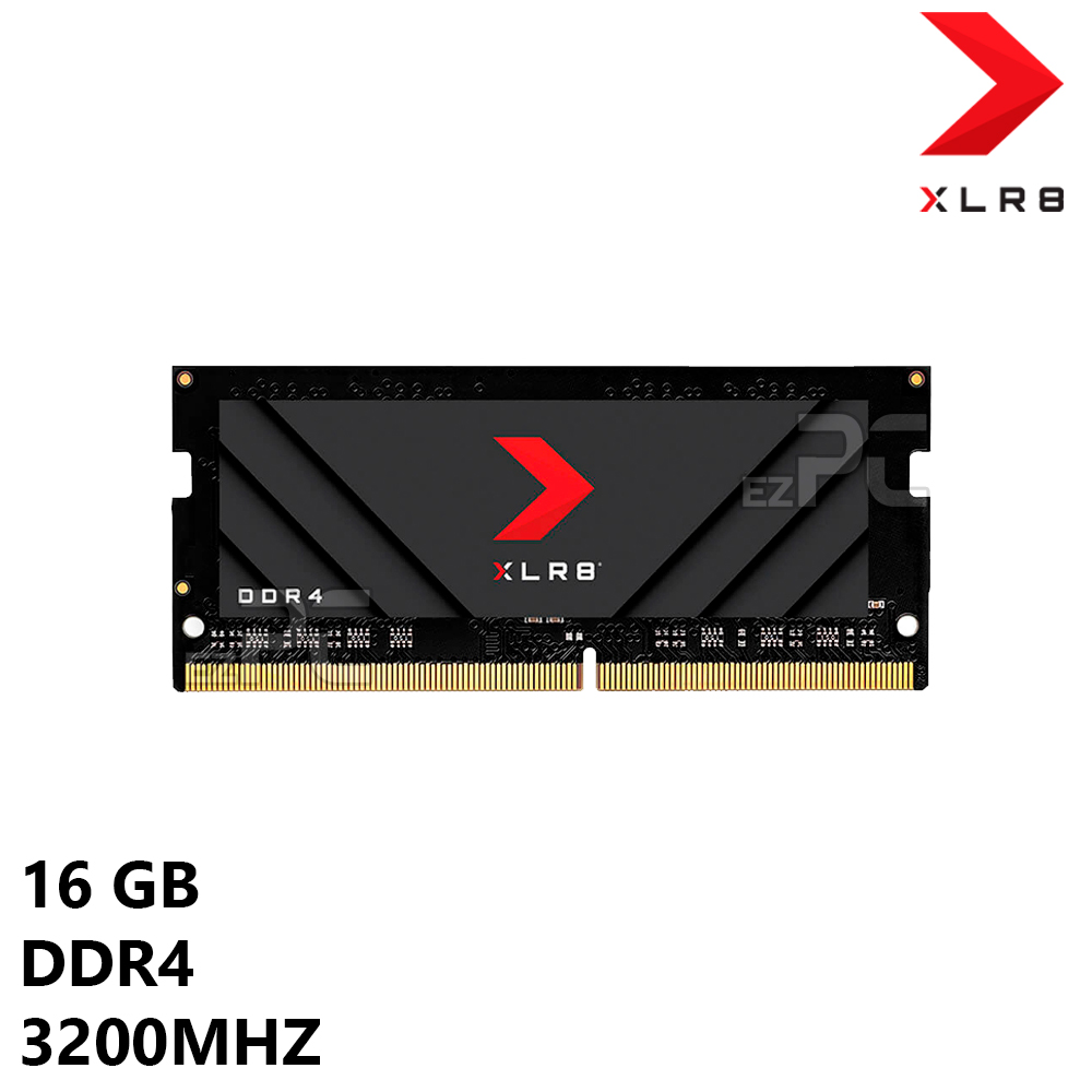 MEMORIA 16GB DDR4 PNY XLR8 SODIMM BUS 3200MHz MN16GSD43200XR RB 