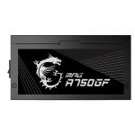 FUENTE MSI MPG MPG-A750GF 750W 80 PLUS GOLD MODULAR (306-7ZP0B12-CE0) - Imagen 3
