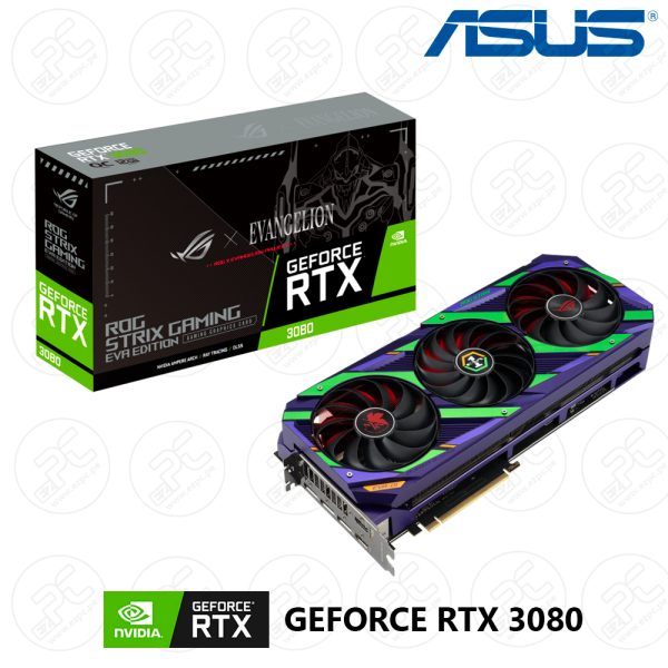 VD ASUS ROG STRIX GEFORCE RTX 3080 12GB GDDR6X OC EVA EDITION PCI-E 4.0