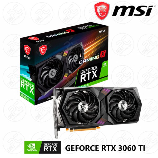 VD MSI NVIDIA GEFORCE RTX 3060 TI GAMING X LHR 8GB GDDR6 PCI-E 4.0