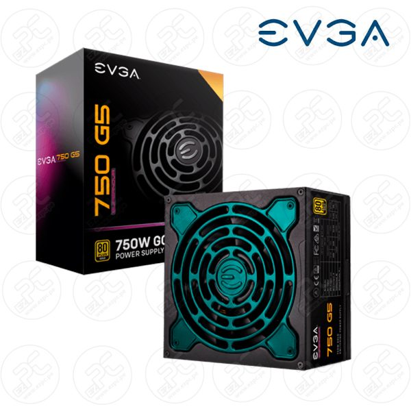 FUENTE DE PODER EVGA 750W SUPERNOVA G5 80 PLUS GOLD FM (220-G5-0750-X1)