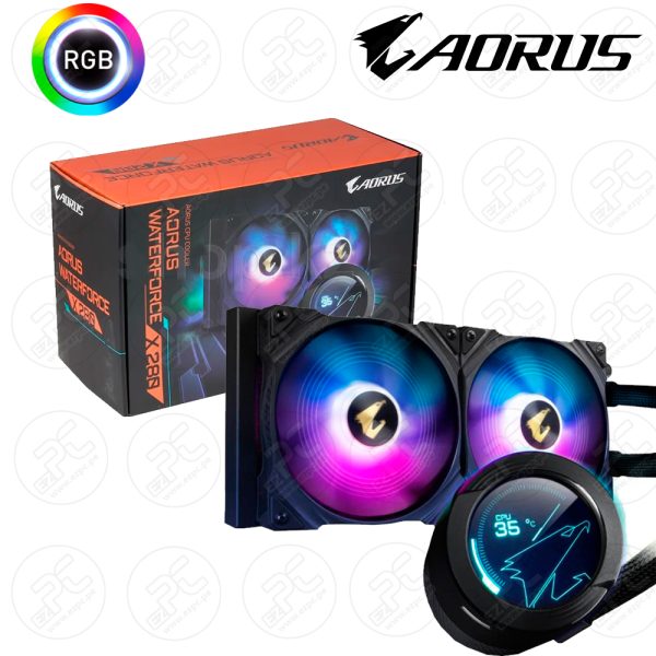 ENFRIAMIENTO LIQUIDO GIGABYTE AORUS WATERFORCE X 280MM (AORUS-WATERFORCE-X-280)