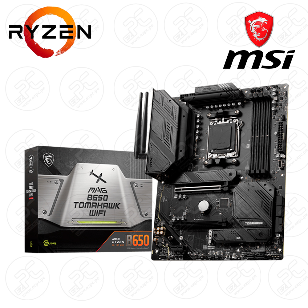 PLACA AM5 MSI MAG B650 TOMAHAWK WIFI D5 ATX - Memory Kings, Lo Mejor En Equipos De Computo Y