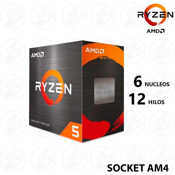 PROCESADOR AMD RYZEN 5 5600 3.50 GHZ AM4 (100-100000927BOX)