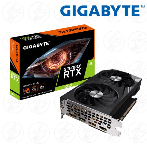 VD GIGABYTE RTX 3060 8GB GAMING OC GDDR6 PCIe 4.0