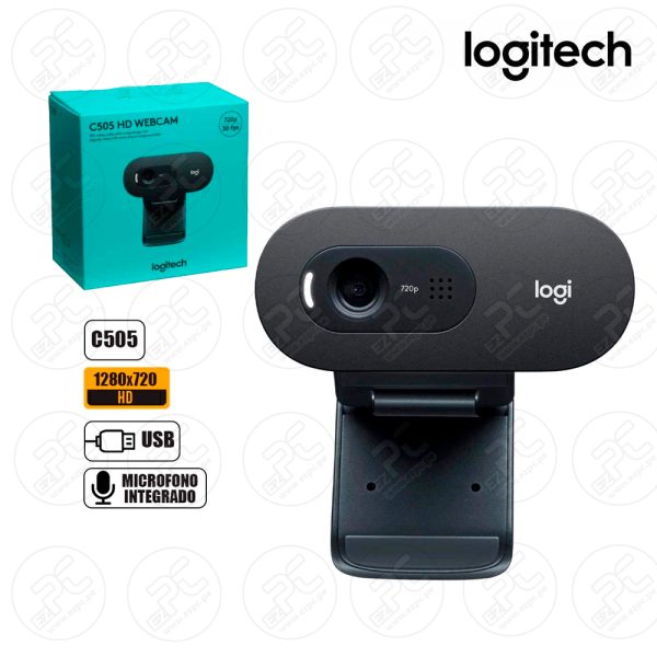 CAMARA LOGITECH C505 HD 720P USB (960-001367)