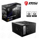 FUENTE DE PODER MSI MPG A750G PCIE5 80 PLUS GOLD FULL MODULAR (MPG A750G PCIE5)