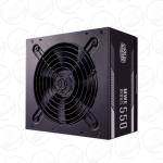 FUENTE COOLER MASTER MWE 550 BRONZE V2 80 PLUS BRONZE 550W (MPE-5501-ACAAB-US)