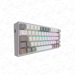 Teclado Mecánico Gamer Redragon FIZZ PRO Wireless (SP-K616-RGB-GW) WHITE/GREY - Imagen 2