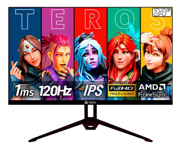 MONITOR TEROS 23.8" LED IPS TE-2415S 120Hz 1MS FHD
